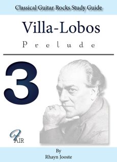 Prelude 3 Villa-Lobos