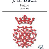 Fugue BWV998 modern score
