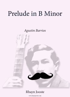 prelude in b minor score for classical guitar